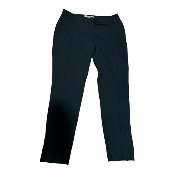 Burberry Black Dress Pants with Tailored Silhouette and side zip size 4